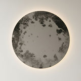 Espejo Circular Avejentado