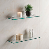 Kit de Repisas de Vidrio Templado 10 mm (2 o 3 piezas)