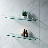 Kit de Repisas de Vidrio Templado 6 mm (2 o 3 piezas)