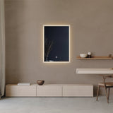 Espejo Rectangular Touch Esmerilado