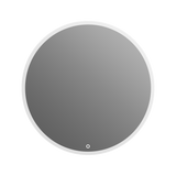 Espejo Circular Esmerilado TOUCH LED