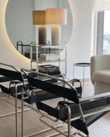 Espejo Circular Ahumado