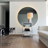 Espejo Circular Ahumado