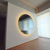 Espejo Circular Ahumado