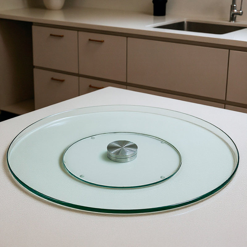 Lazy Susan - Base Giratoria de Vidrio Templado