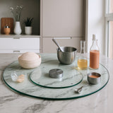 Lazy Susan - Base Giratoria de Vidrio Templado