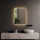 Espejo Rectangular LED Touch 3 Tonos de Luz (Cálida, Neutra y Fría) con Dimmer
