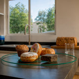 Lazy Susan - Base Giratoria de Vidrio Templado