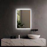 Espejo Rectangular LED Touch 3 Tonos de Luz (Cálida, Neutra y Fría) con Dimmer